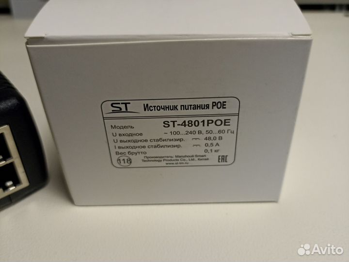 ST-4801 POE Источник питания