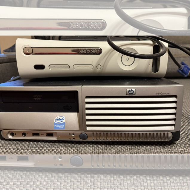 Монитор, 2 процессора, игровая приставка xbox 360