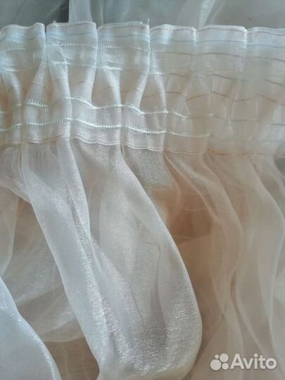 Тюль органза