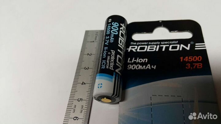 Аккумулятор li-ion 3.7в 14500 ICR