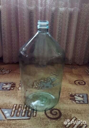 Бутыль стеклянная 20 литров