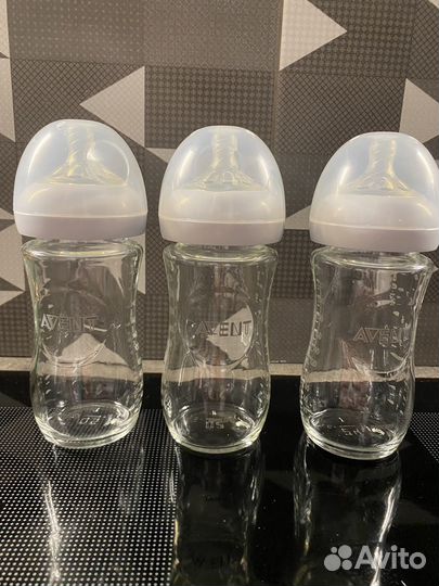Бутылочки Avent стекло