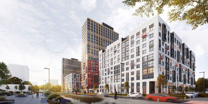 2-к. квартира, 64,1 м², 11/25 эт.