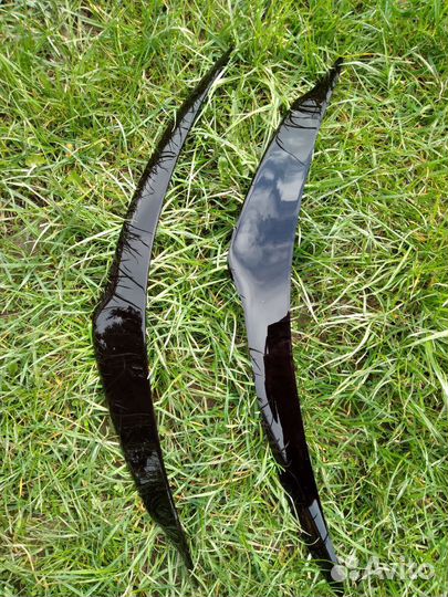 Реснички на фары kia ceed