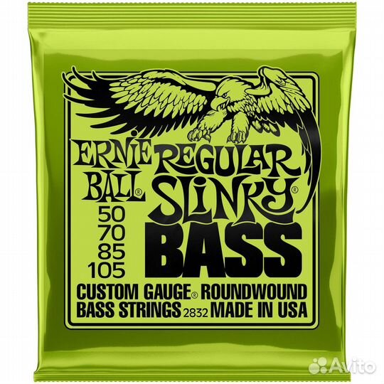 Струны для бас-гитары Ernie Ball 2832 Regular Slin