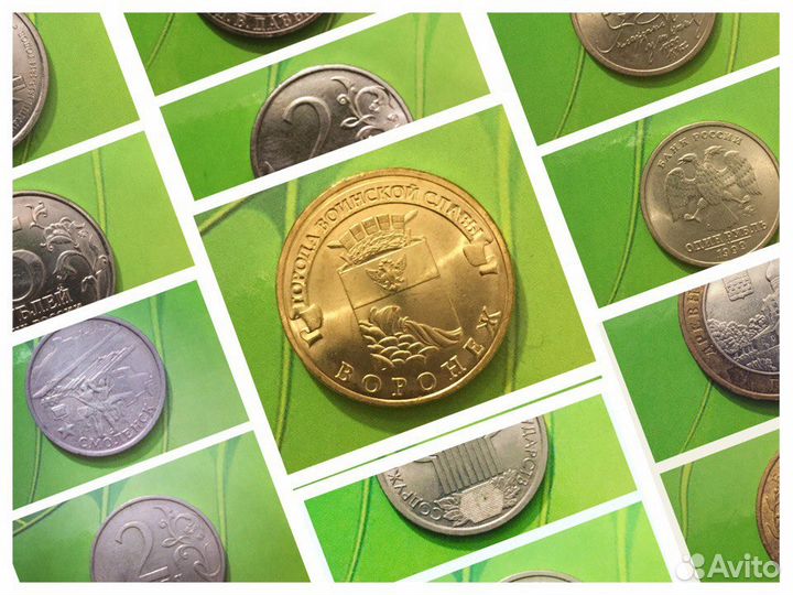 Монеты России и СССР Юбилейные монеты РФ, СССР