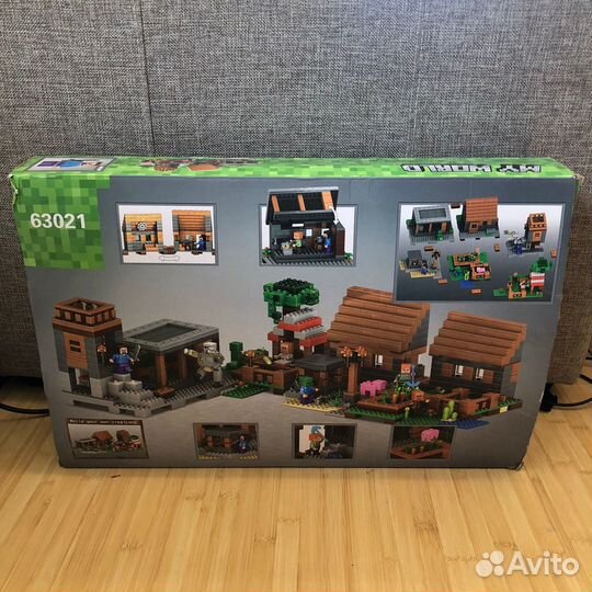 Конструктор Майнкрафт аналог Lego 1106 деталей