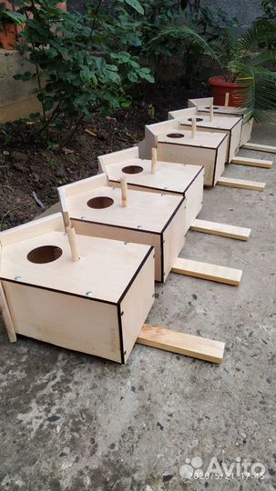 Скворечники и кормушки для птиц