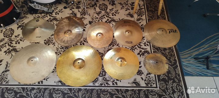 Тарелки Bosphorus, Orion, Sabian, Paiste, Stagg