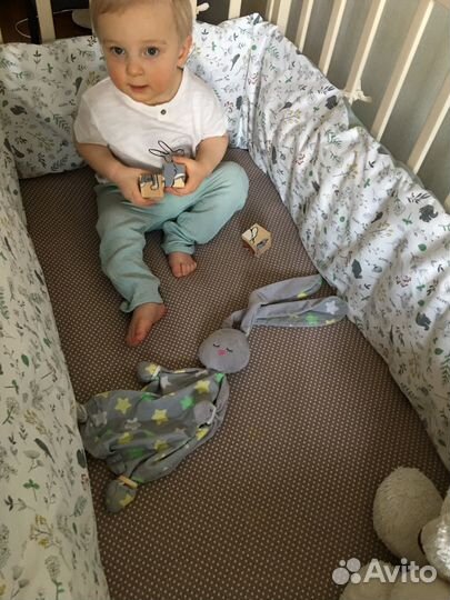 Бортики на кроватку