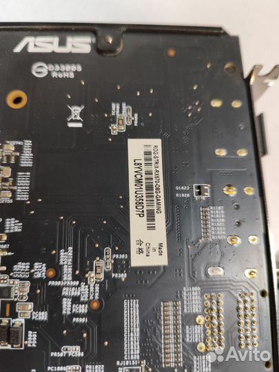 Видеокарта asus RX 570 8GB Rog