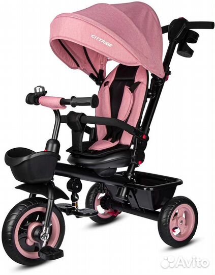 Велосипед 3-Х кол. детский С крышей