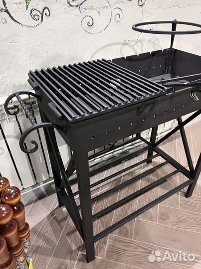 Мангал функциональный кованый