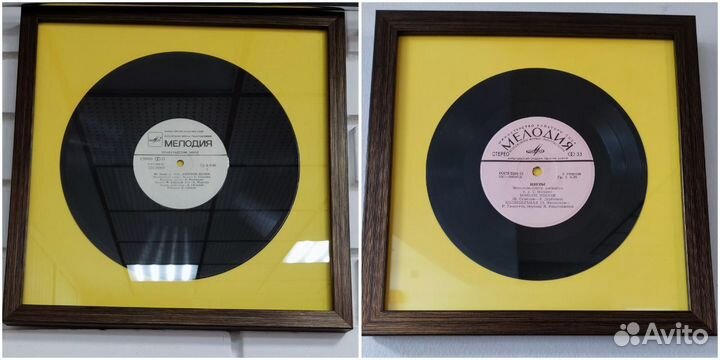 Винил инсталляция