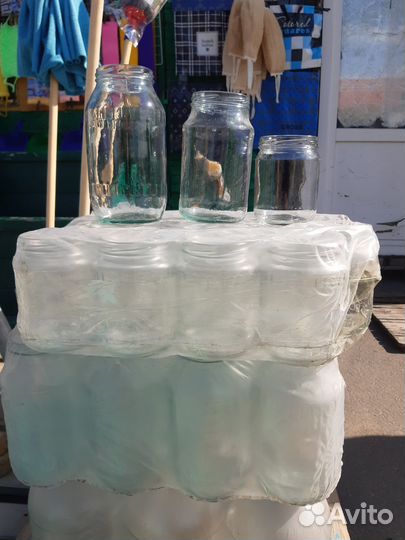 Банки стеклянные 0.5 л 0.7л 1 л 1.5 л