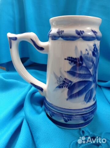 Пивная кружка. Гжель СССР