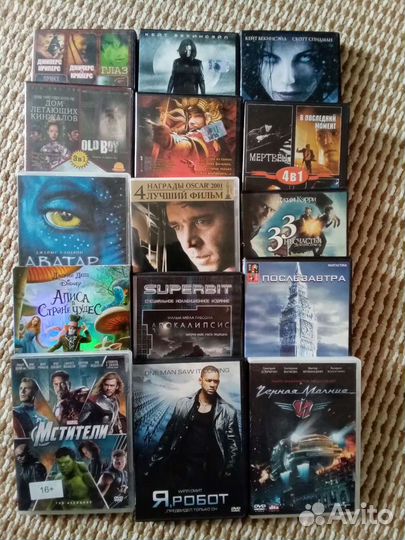 Продам диски с фильмами