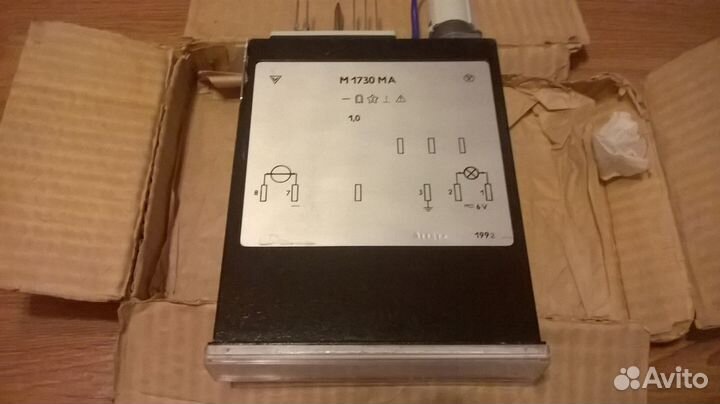 Амперметр постоянного тока,узкопрофильный М1730ма