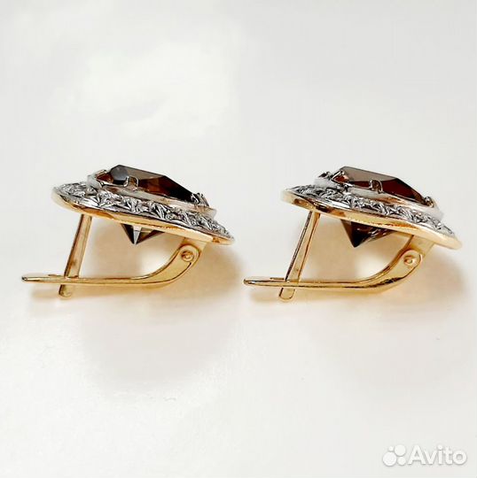 Золотые серьги