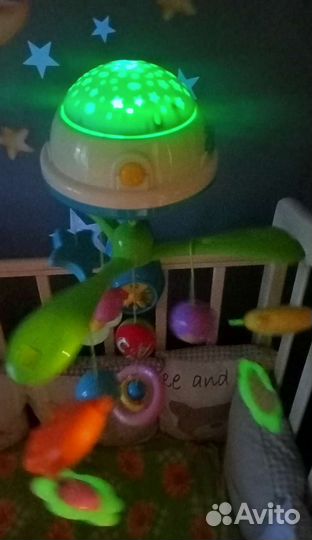 Мобиль музыкальный с проектором