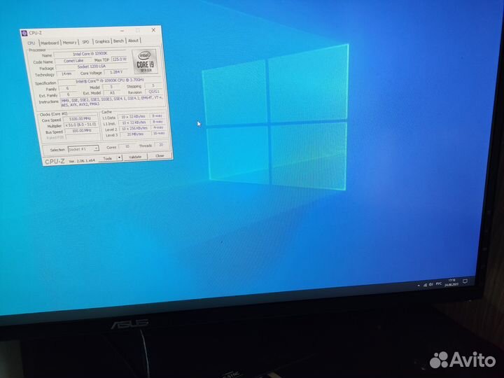 Процессор intel core i9 10900k