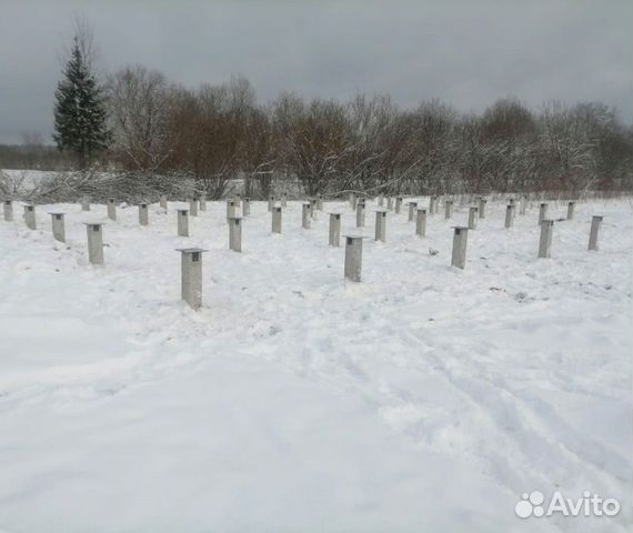 Фундамент из железобетонных свай