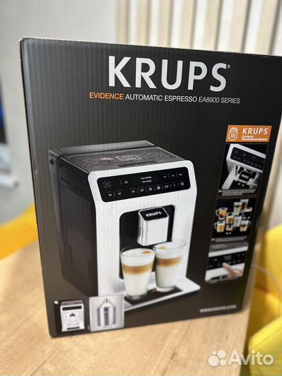 Кофемашина krups Кофемашина Krups EA8900 новая