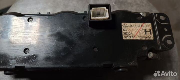 Mitsubishi lancer 10 Блок управления климатом