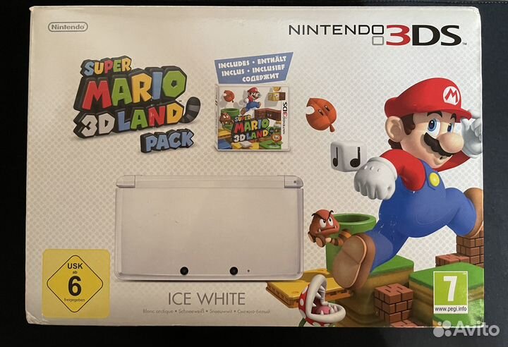 Продается пак Nintendo 3DS Super Mario 3D Land