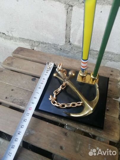 Подставка для ручек, карандашей якорь СССР