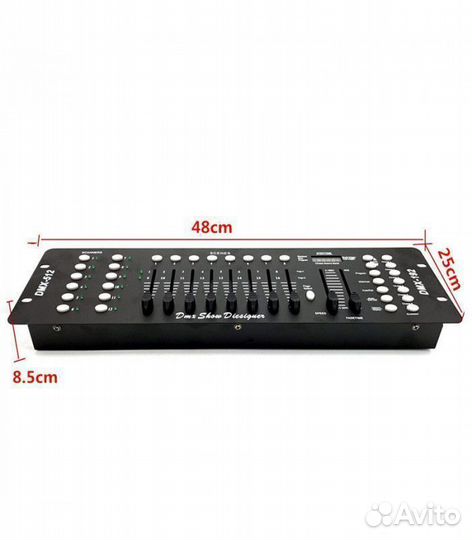 Консоль DMX 512 (контроллер световой пульт)
