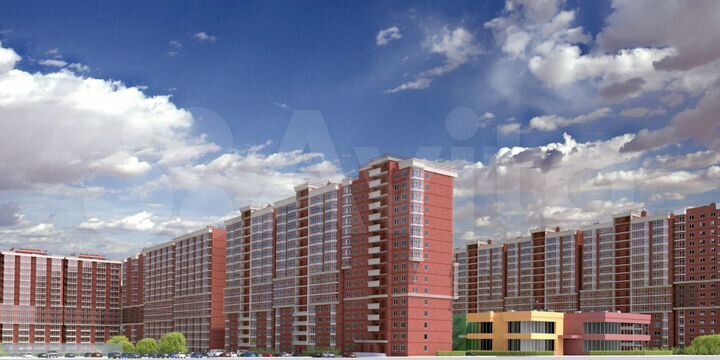 1-к. квартира, 29,1 м², 9/16 эт.