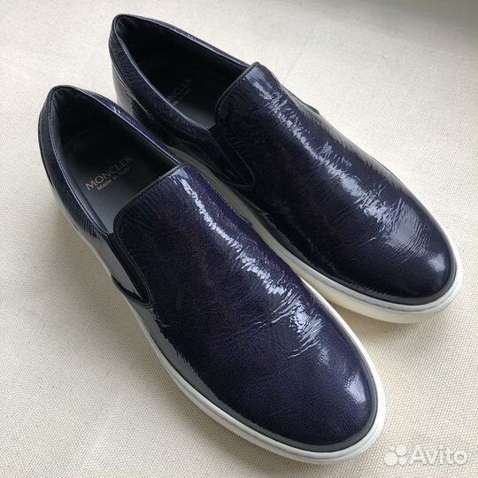 Лоферы кожаные