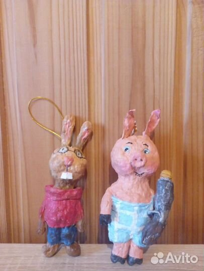 Ватные игрушки