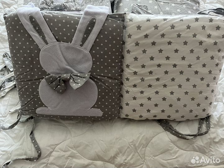 Бортики в детскую кроватку