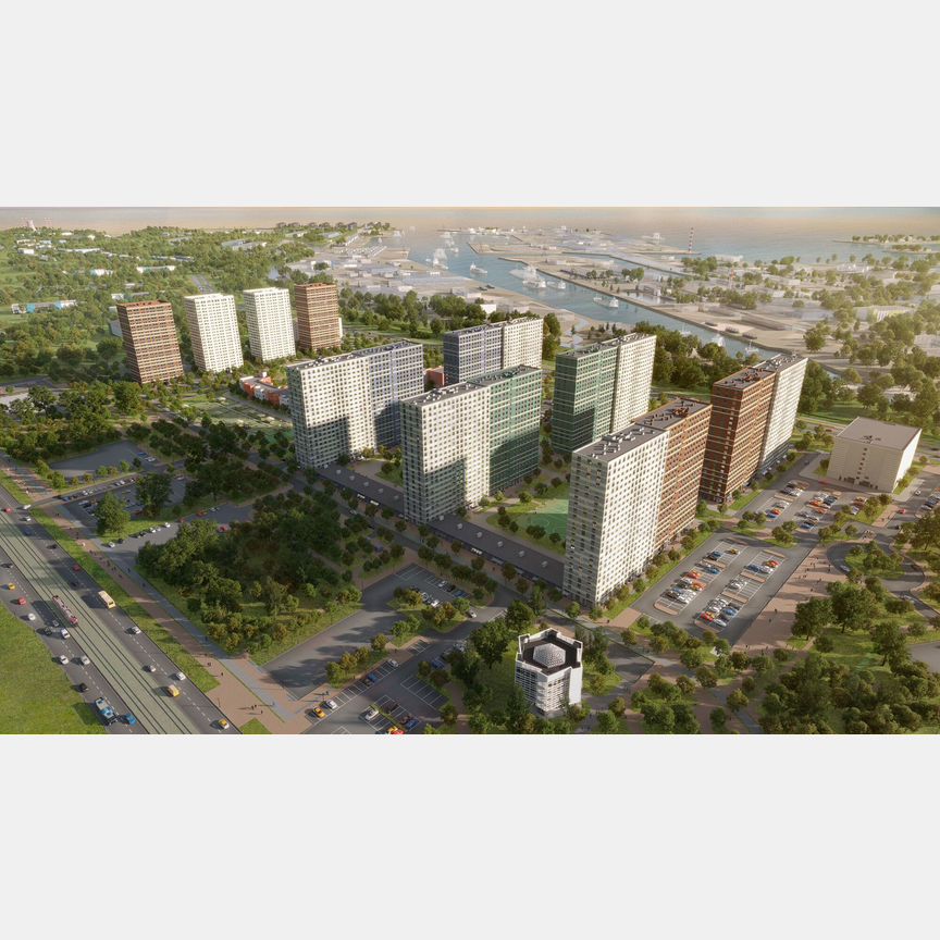 2-к. квартира, 47,2 м², 9/23 эт.