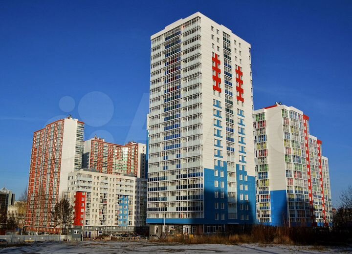 2-к. квартира, 58 м², 2/21 эт.