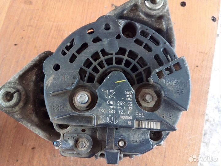 Генератор opel astra h g corsa c d