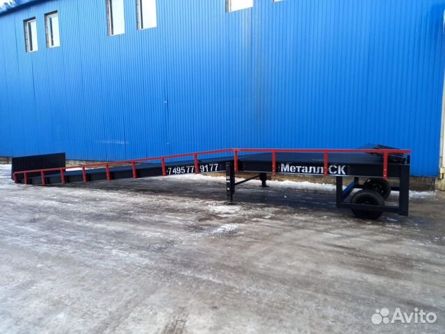 Рампа мобильная передвижные, перегрузочная купить в Москве | Готовый ...