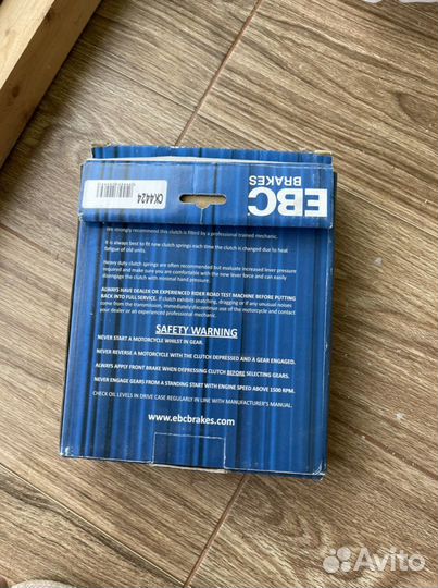 Мото Сцепление ck4424 EBC