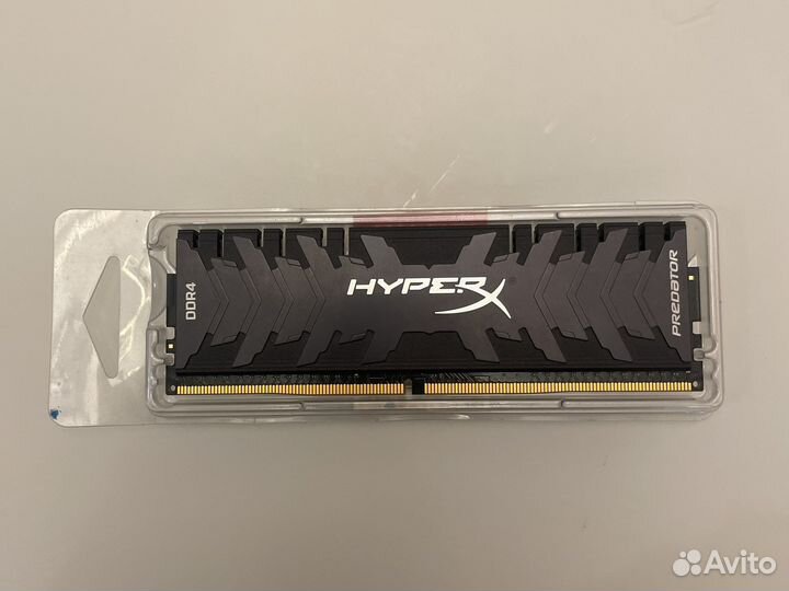 Оперативная память ddr4 8gb 3400 hyperX