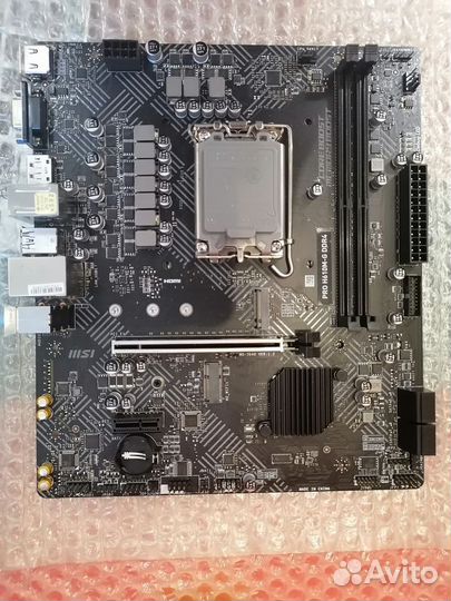 MSI PRO H610M-G DDR4 + i3-13100F (обмен)