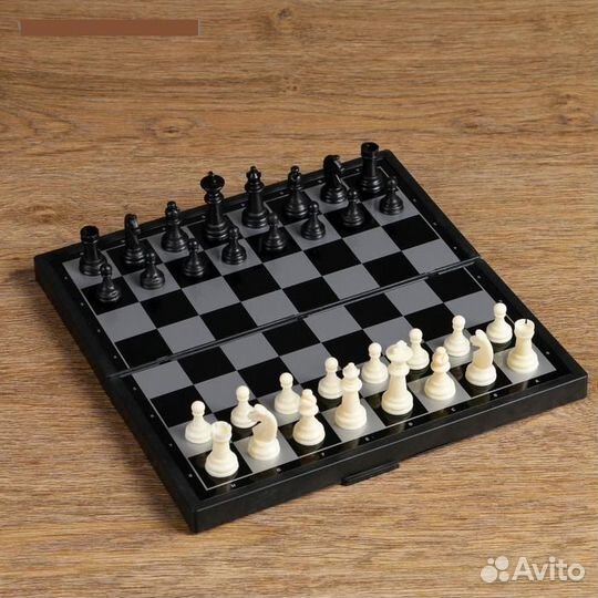 Шашки, шахматы, нарды 3в1 18*18