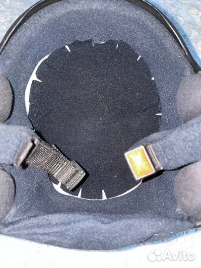 Горнолыжный шлем 57см(M)с защитой подбородка