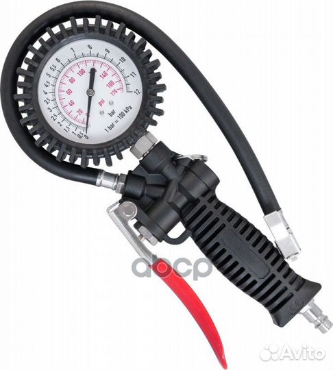 Пистолет для подкачки колес с аналоговым маноме