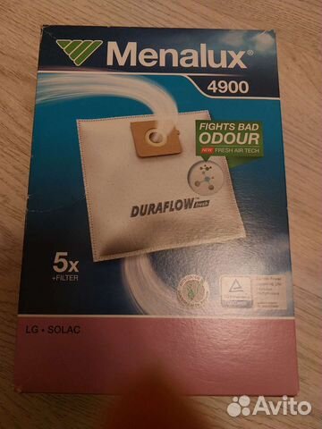 Мешок для пылесоса Menalux4900