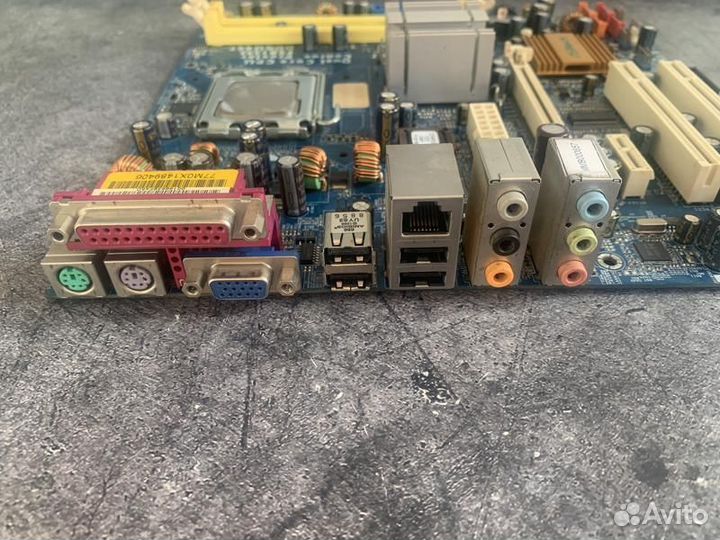 Материнская плата Asrock Rohs на Lga775