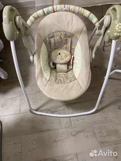 Детские электро качали -шезлонг baby care
