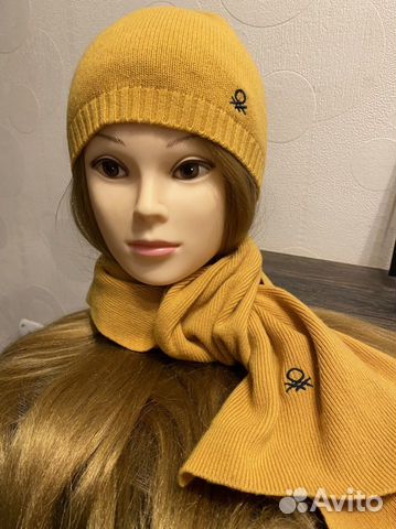 Шапка и шарф Benetton