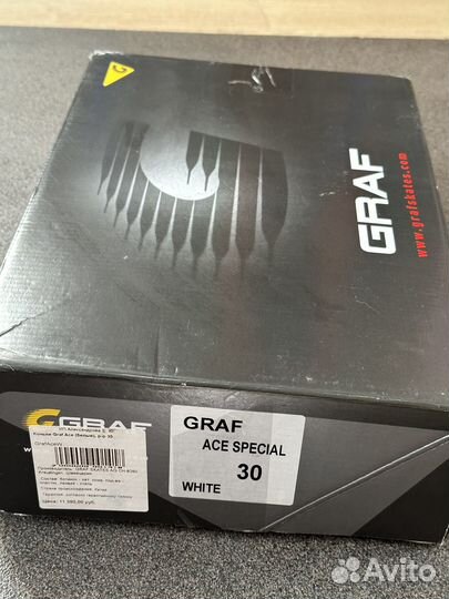 Коньки фигурные Graf Ace, размер 30